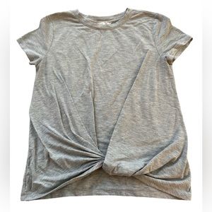 Pink Republic. Size XS. Gray. Knot front